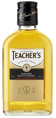 Teachers Highland Cream Blended Scotch Whisky 20cl Quarter Bottle