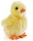 Living Nature AN364 Soft Toy Plüschtier Bauernhofvögel, Hühner und Enten, Weiß/Gelb