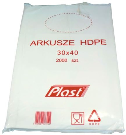 2000x 12x15 / 30x40cm Plastic Sheets Counter WRAP Butchers Meat Fish Food HDPE