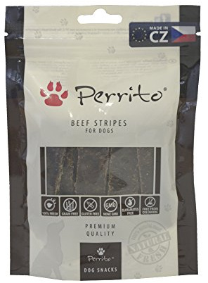 Perrito Hundeleckerlies Beef Stripes, 10er Pack (10 x 100 g)
