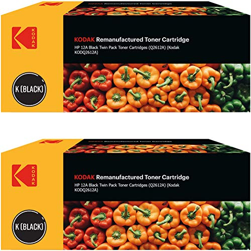 Kodak Supplies 185H261201 Toner 2500 Seiten schwarz passend für Hewlett Packard LJ1010 kompatibel zu Q2612A/12A/7616A005/703