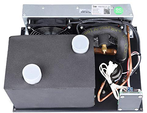 Micro Condizionatore d'aria 12 Volt DC, refrigerante CC 12V 450W R134A, potente, per auto, sistema di raffreddamento