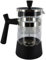Fackelmann 42237 Cafetière à piston 600 ml Italienische Kaffeemaschine 0,6 Liter Espressokocher Kaffeebereiter Kaffeeberei, Kunststoff Edelstahl, durchsichtig