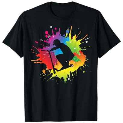 Scooter Stunt Tretroller Geschenk T-Shirt