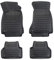 ELMASLINE 3D Gummimatten Set für Audi A4 (B9) 2015-2024 | Fußmatten mit extra hohem Rand | Zubehör