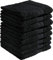 REDBEST Duschtuchset, Frottierset 8er-Pack Chicago schwarz Größe 70x140 cm - saugstark, strapazierfähig, ideal für Reisen, Sport (weitere Farben)
