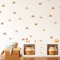 funlife 48 Stück Wandaufkleber für Kinderzimmer Babyzimmer, selbstklebende PVC-Wandtattoo Wandsticker, Boho-Stil-Aufkleber für Mädchen Jungen Baby, Boho Halbsonne