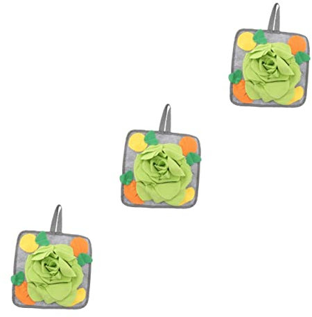 Mipcase 3 Bulk-Release Spielzeug Häschen Arbeitspuzzle Aniamls Tischset Bettspender Beweglichkeit Schnüffeln Mit Clicker × Frettchen Non