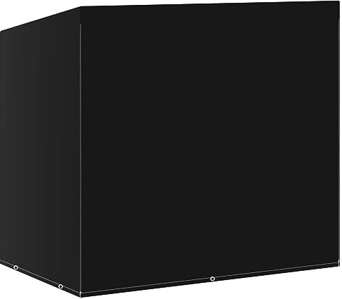 JUNZAI Hollywoodschaukel-Abdeckung 6 Ösen 135x105x175 cm, Hollywoodschaukel Abdeckung, Abdeckung Gartenmöbel, Hollywoodschaukel Schutzhülle, Schwingliege Abdeckung, Schutzhülle Für Gartenschaukel