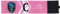 Wanapix | Kapitänsbinde Personalisierte | Armbinde mit Wappen/Name/Foto | Armband für Fußball/Sportarten | Elastic - 26 x 6,5 cm (Kleinkind) | Rosa