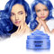 COLAYERIST Blau Temporäre Haarfarbe Auswaschbar, Haarfarbe Wachs für Männer und Frauen