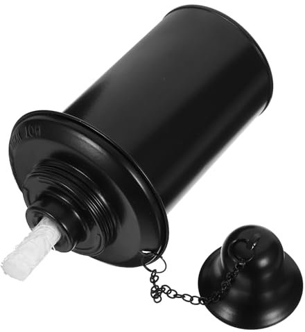 Gadpiparty Botes Para Antorchas Al Aire Botes De Repuesto Para Antorchas Linternas De Bambú Antorchas Recargables Botes De Combustible Para Antorchas De Citronela Con Mechas Y Cubierta