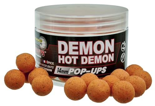 Starbaits Bouillettes Performance Concept Hot Demon Pop Up – 50 g – D.14 mm – Rouge – 81891