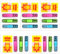Molain 500Pcs/5 Packs Sign Here Tabs Sticky Flags, Fluorescent Sign Here Arrow Stickers with Dispenser Self-Stick Note Signature Index Markers Supplies for Office School(Yellow+Pink+Green+Blue)