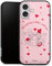 Slim Case extra dünn kompatibel mit Apple iPhone 16 Silikon Handyhülle schwarz Hülle Disney Mickey & Minnie Mouse Valentinstag