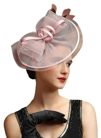 Chapeau De Fleur De Paille De Fascinateur À Large Bord Solide Pour Femmes Pour Le Mariage De Fête