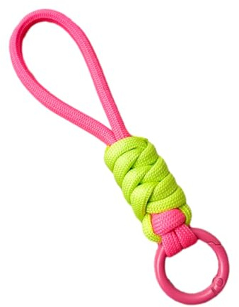 Llavero con cordón | Llavero creativo elegante con nudo perdido, correa de cuerda para teléfono, cordón de muñeca adecuado para funda de teléfono