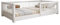 TIMBEE - Alfi - Kinderbett 90x200 cm - Bett Weiß - Einzelbett für Kinder mit Lattenrost und Rausfallschutz Abnehmbar - Belastbar bis 100 kg - aus Kiefernholz Klasse 1