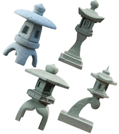 Turmstatuen Laternen Pagoden Dekorationen Sandstein Weihnachten Party