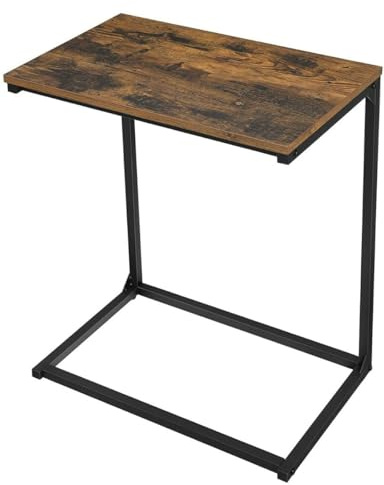 Hoppa! - Industrial Beistelltisch - Braun/Schwarz - Metall - 55 x 35 x 66 cm