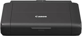 Canon MAXIFY BX110 Mobiler Drucker – WLAN-Drucker mit wiederaufladbarem Akku, druckt bis A4 | Perfekt für Home-Office & unterwegs! Drucke kabellos von Laptop, PC, Smartphone – mit der Canon Print App