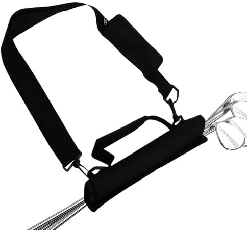 Golf-Standtasche – leichte Golfwagentasche | Golfschlägertasche | kleine Golftasche | Faltbare verstellbare Golftasche | verstellbare tragbare Übungskoffer leichtes Sportzubehör mit Gurt für Männer