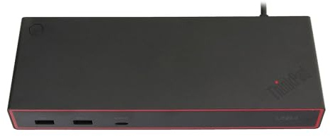 Lenovo 40BF0100EU Original USB-C 4 Port Replikator | inkl. 100W Netzteil für IdeaPad 5 Pro 16IAH7 (82SK), ThinkBook 14 G3 ITL (21A3), Yoga 7 14ARB7 (82QF)