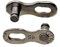 KMC-Link 9-fach CL-566-R-SET = 2 Hälften-LOSE-1/2 x 11/128, Silber, 1/2 x 11/128 Zoll