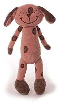 Inware 7735 - Kuscheltier Schlenkerhund Timmy, beige/braun, 32 cm