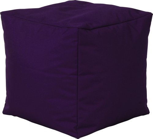SITTING POINT only by MAGMA Sitzsack Scuba Cube 40x40x40cm aubergine (Outdoor)