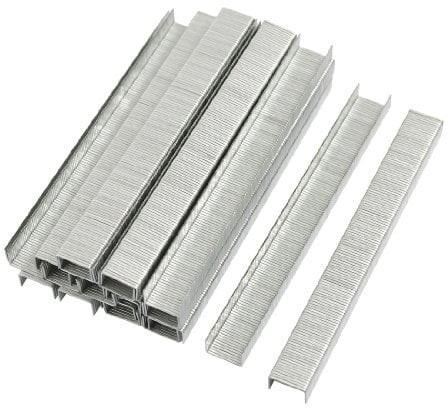 Sourcingmap 1 Pack Silver Tone 1007F Nails Staples for Pneumatic Nailer Gun