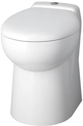 Cuvette à broyeur intégré luxe - Couleur: BLANC