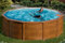 MyPool Rundbecken-Poolset Feeling Ø 350 x 120 cm in Holzoptik mit Sandfilteranlage