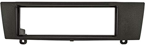tomzz Audio 2404-033 Radioblende kompatibel mit BMW 1er E87 X1 E84 3er E90 Z4 E89 schwarz