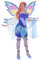 Ciao 11180.4-6 Winx Disguise, Girls, Blue, 4-6 Jahre