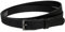 Vascavi Ledergürtel echt Leder, Made in Germany, 2 cm breit und ca. 0.25 cm stark, Gürtel, Hüftgürtel, Jeansgürtel, (90 cm Gesamtlänge 100 cm, Schwarz)