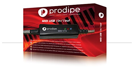 PRODIPE 1i1o Interfaccia MIDI USB 1 in e 1 out