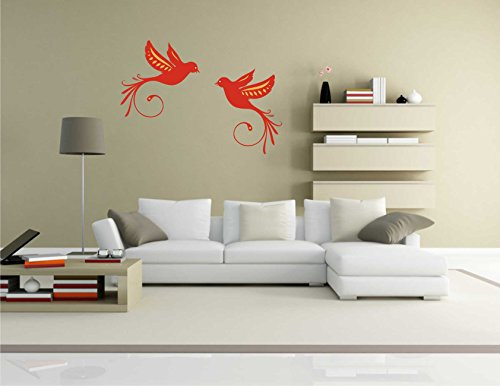 INDIGOS Wandtattoo, Bunt