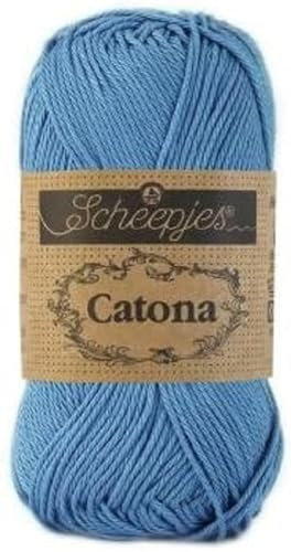 Scheepjes - Scheepjes Catona 511 Cornflower Yarn - 1x25g