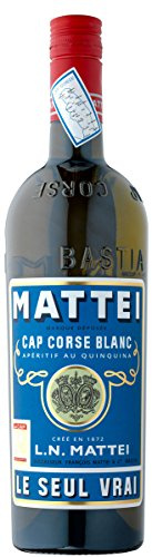 CAP MATTEI Cap Corse Blanc Aperitif au Quinquina LE SEUL VRAI (1x0,75l)