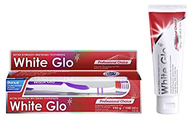 White Glo Extra Strength Whitening Toothpaste Professional Choice 100ml - 2 Packs