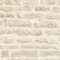 BRICOFLOR Papier peint brique beige | Tapisserie brique entrée, cuisine & salon | Papier peint intissé moderne effet briques apparentes