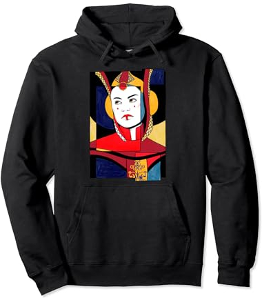 Star Wars Padme Artsy Sketch Poster Pullover Hoodie