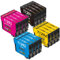 DOREINK T1295 Multipack Kompatibel für Epson WF 3520 Druckerpatronen WF 3540 patrone für Epson T1291 T1292 T1293 T1294 WF-7525 WF-7515 Stylus SX235W SX425W SX445W SX535WD Stylus Office SX435W BX635FWD