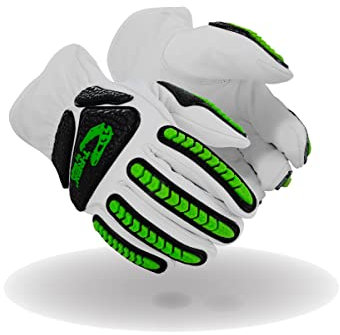 MAGID T-REX Rebel Series ANSI A6 TRX814 Impact Driver Gloves, 1 Pair, Size 11/2XL (TRX814)