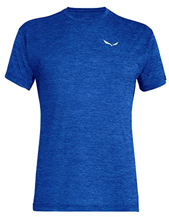 Salewa Herren PUEZ Melange Dry M S/S Tee, Electric Melange, 46-54 EU