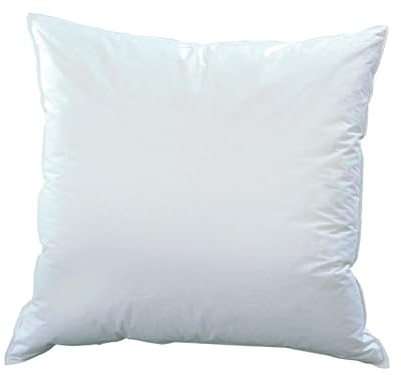 Frankenstolz Fan Feder/Daunen Kopfkissen Alaska-Biobasiert, Größe 80x80 cm, Liegekomfort Soft