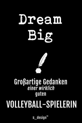 Notizbuch für Volleyball-Spieler / Volleyball-Spielerin: Originelle Geschenk-Idee [120 Seiten liniertes blanko Papier]