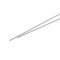 sourcing map 304 Inox Acier Rond Tube 1mm OD 0.15mm Paroi Épaisseur 300mm Longueur 2Pcs