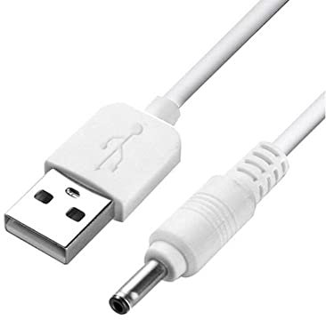 iTechCover USB Cable Charging Cord/Charger Power Lead Wire Compatible with Logitech Multimedia Z150 Speakers/White / (1m / 3.3ft) / (22AWG) 5V 2A